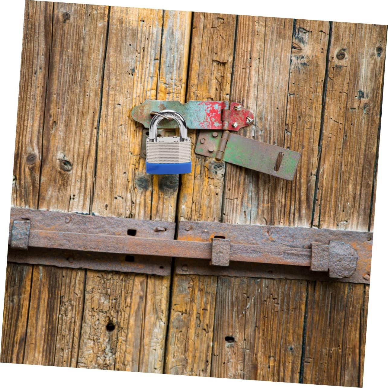 HOLIDYOYO Household 45Mm Four-Digit Password Padlock Large Combination Luggage Lock with Anti-Theft Bottom for Travel Suitcases and Home Security