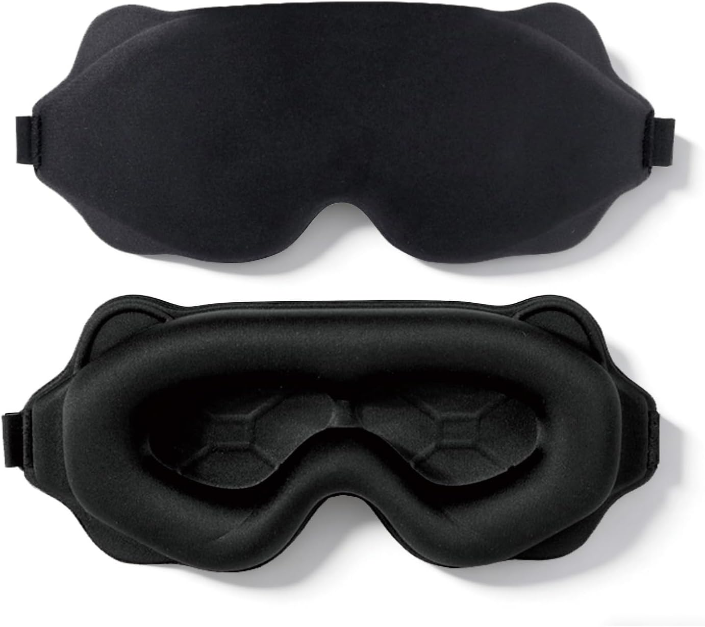 Sleep Mask for Men & Women, 3D Blackout Eye Mask for Sleeping, No Eye Pressure, Soft & Comfortable Eye Blinder for Travel Naps image number 2