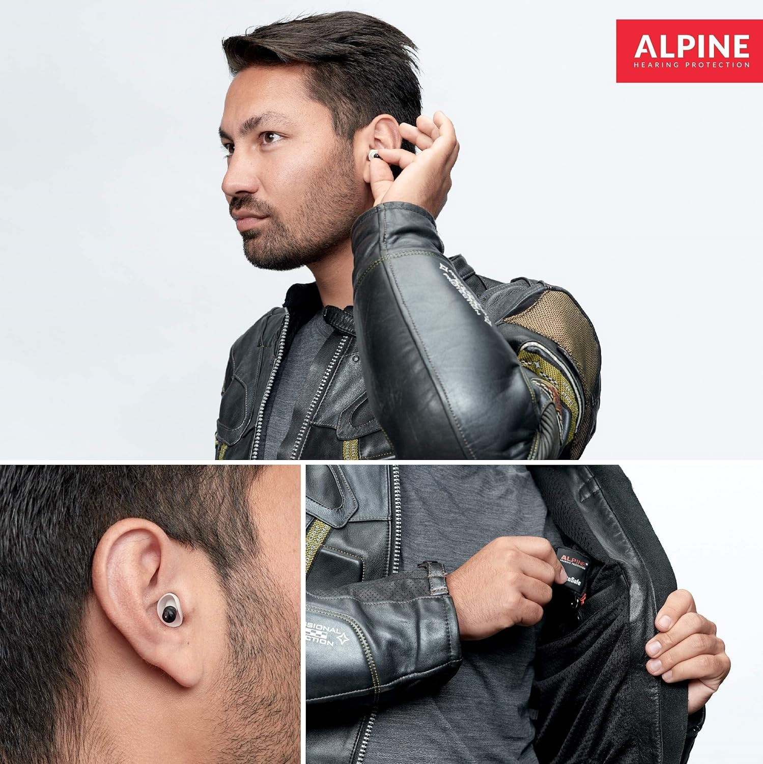 Alpine Hearing Protection Earplugs Motosafe, Tour image number 2