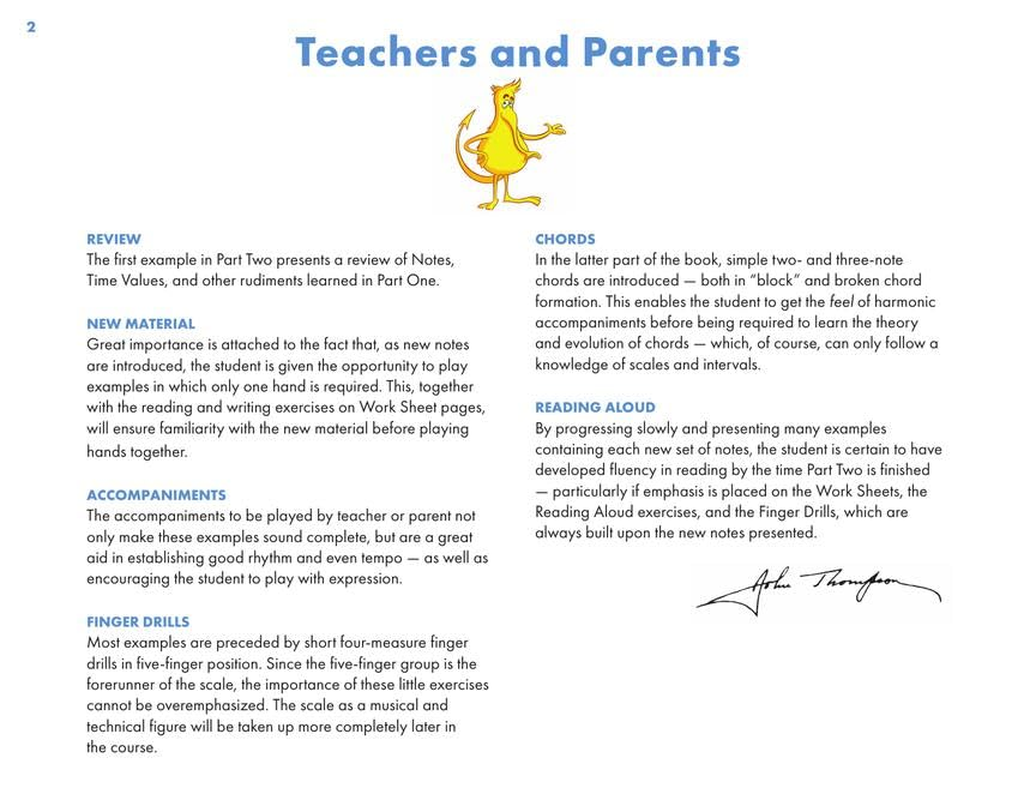 John Thompson'S Easiest Piano Course - Part 2 - Book Only image number 2