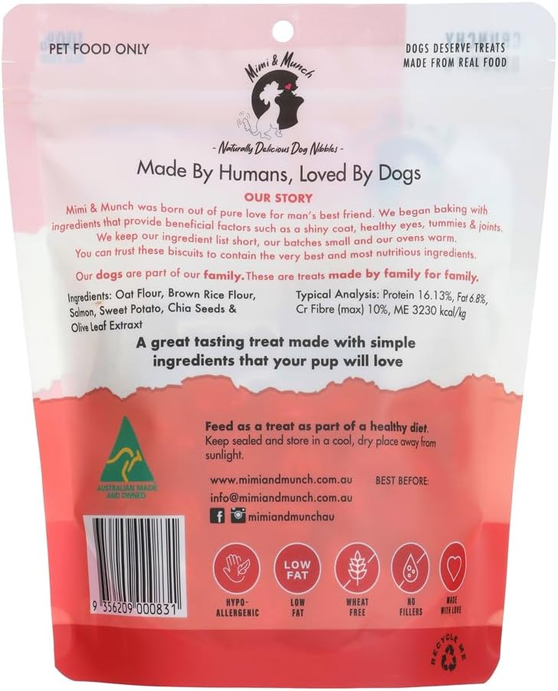 Mimi & Munch 100% Natural Fish and Chips Regular Dog Treats Biscuits 180 G image number 1