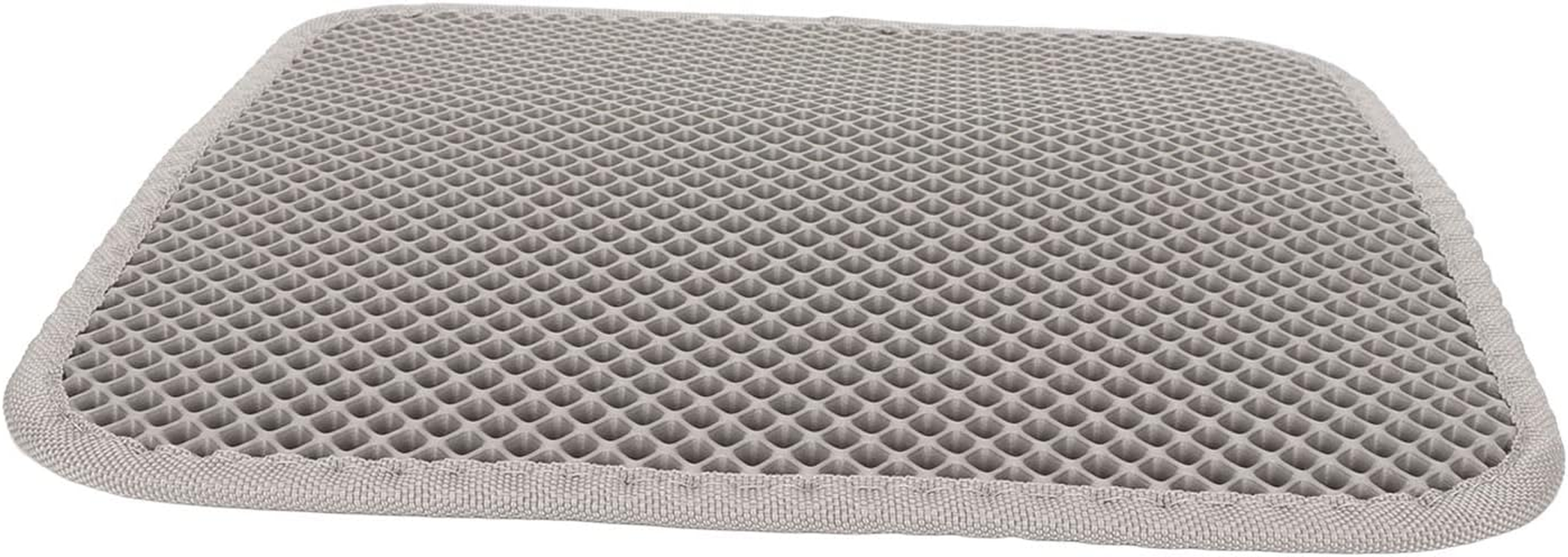 Litter Trapper Pad, Cat Litter Pad, Soft EVA Material, Prevents Slipping, Double Layer for Kittens (Grey) image number 5