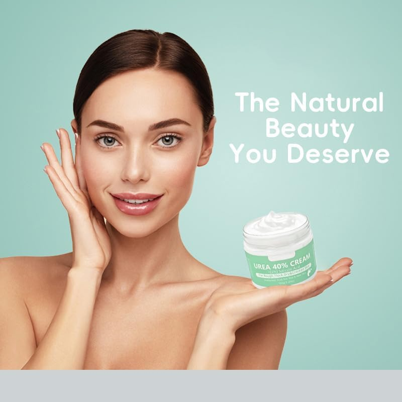 Urea Cream 40 Percent for Feet plus 2% Salicylic Acid 5.29 Oz || Foot Cream and Hand Cream Maximum Strength with Hyaluronic Acid, Tea Tree, and Aloe Vera for Deep Moisturizes, Callus Remover (1) image number 5