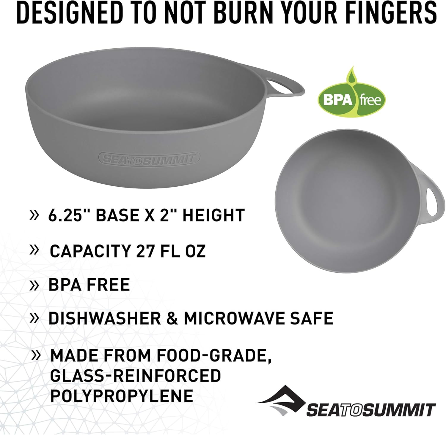 Sea to Summit Delta Bowl - Orange image number 2