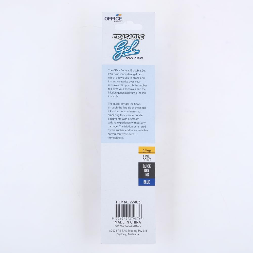 0.7Mm Fine Point Erasable Gel Pen, Assorted image number 5