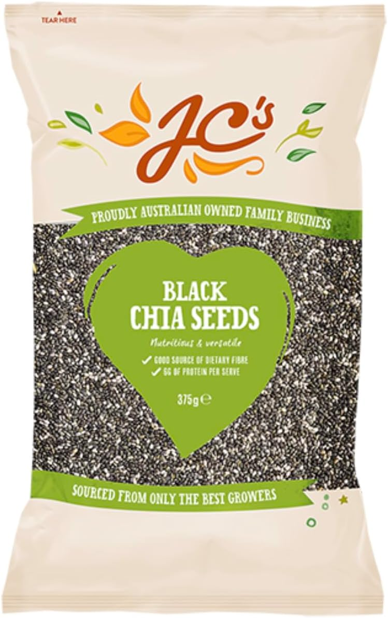 J.C.'S Quality Foods Chia Seeds 375G