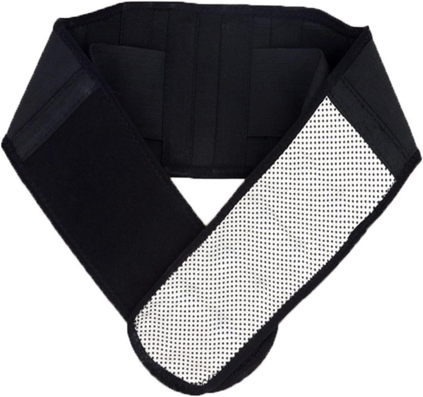 Back Brace Magnetic Therapy Tourmaline Self Heating Lumbar Brace Support Belt Waist Lower Back Supports Waist Belt for Men Women Pain Relief Correction (Color : Black, Size : Xl/X-Large) image number 6