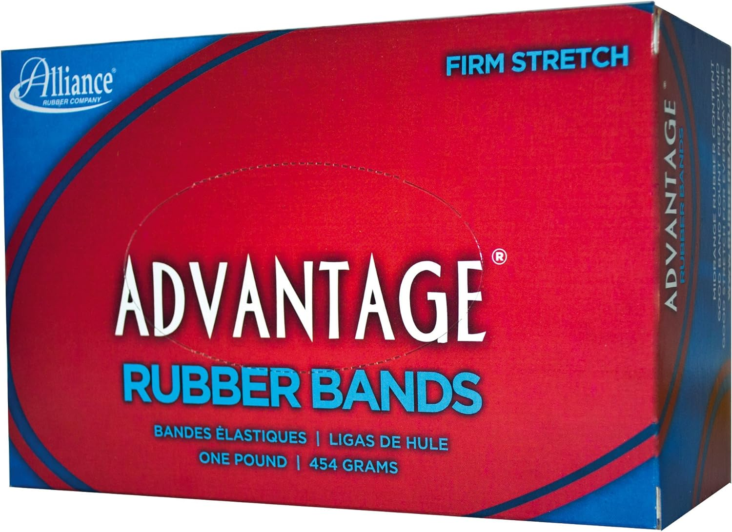 Alliance Rubber Advantage Rubber Bands #33-1 Pound Box 26335, Natural (Pack of 2)