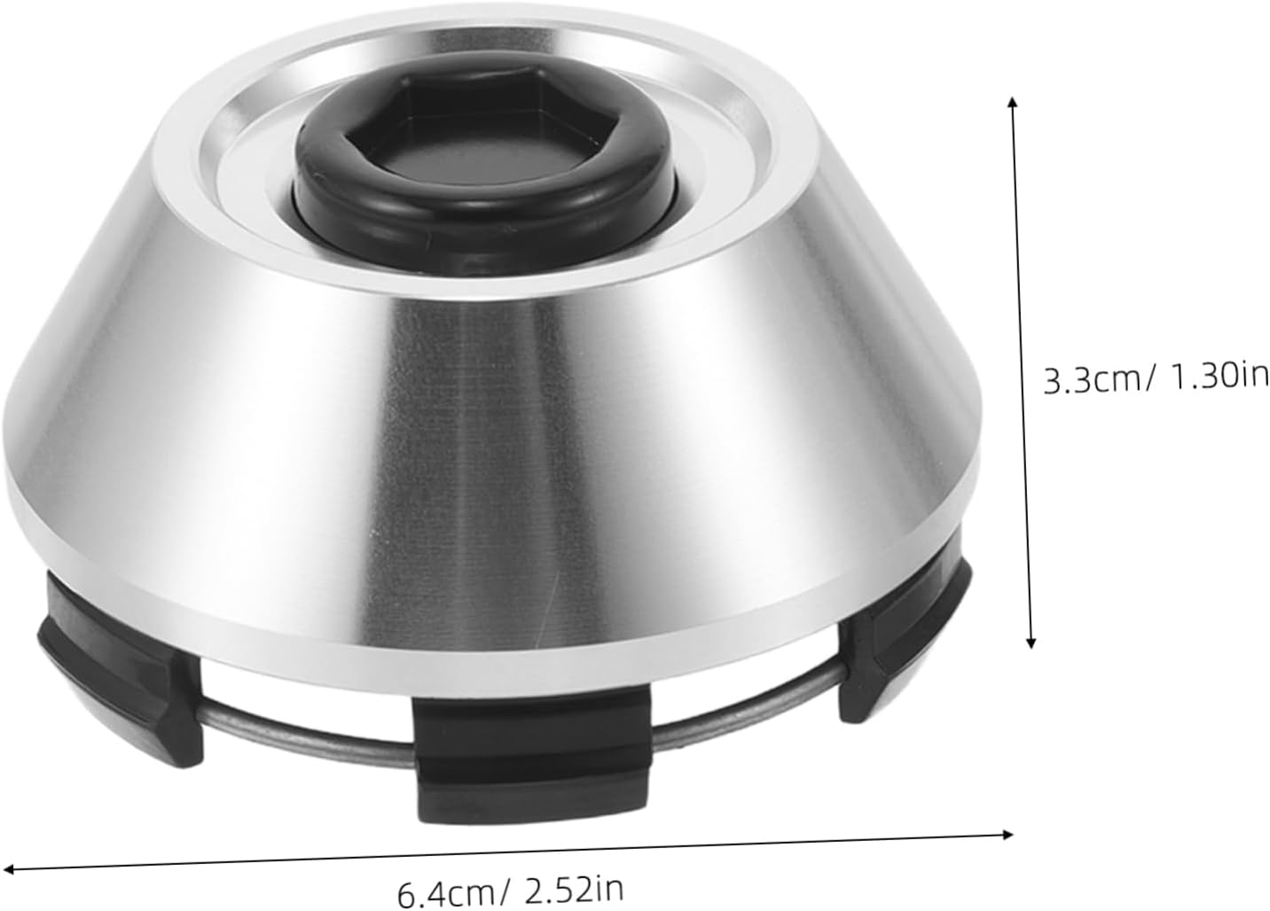 ERINGOGO Racing Aluminum Wheel Center Caps for Vehicle Rim Hubcaps Heat Resistant Automotive Replacement Parts Secure Fit to Minimize Vibration Easy Installation for Car Wheel Hub Center image number 5