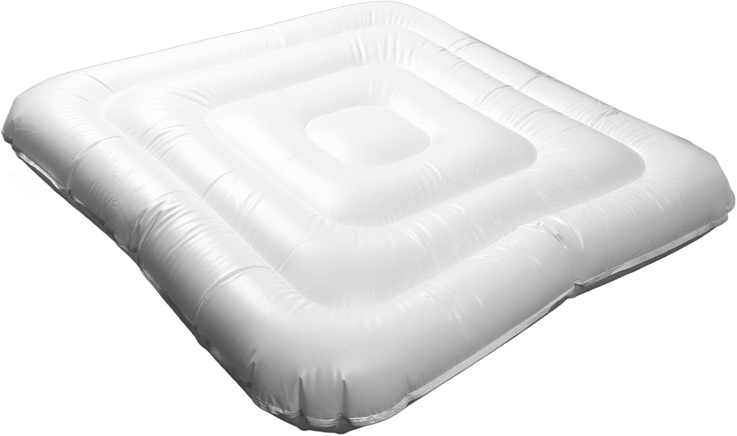 Inflatable Hot Tub Cover 4.2Ft round Square Energy Saving Lid Insulation for 4.5Ft Inflatable Hot Tub Syrisora Inflatable Hot Tub Cover Square Hot Tub Covers & Covers & Accessories image number 4