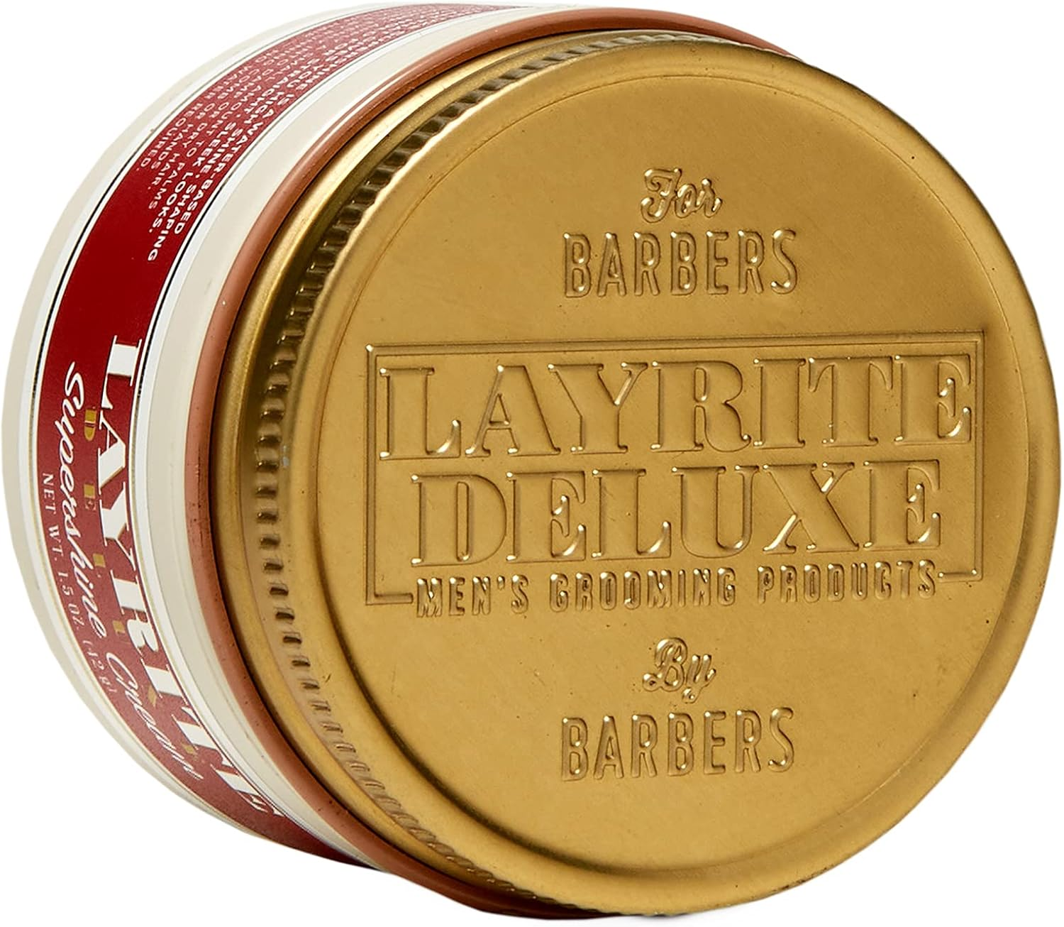 Layrite Supershine Cream Pomade, White, 1.5 Oz image number 2