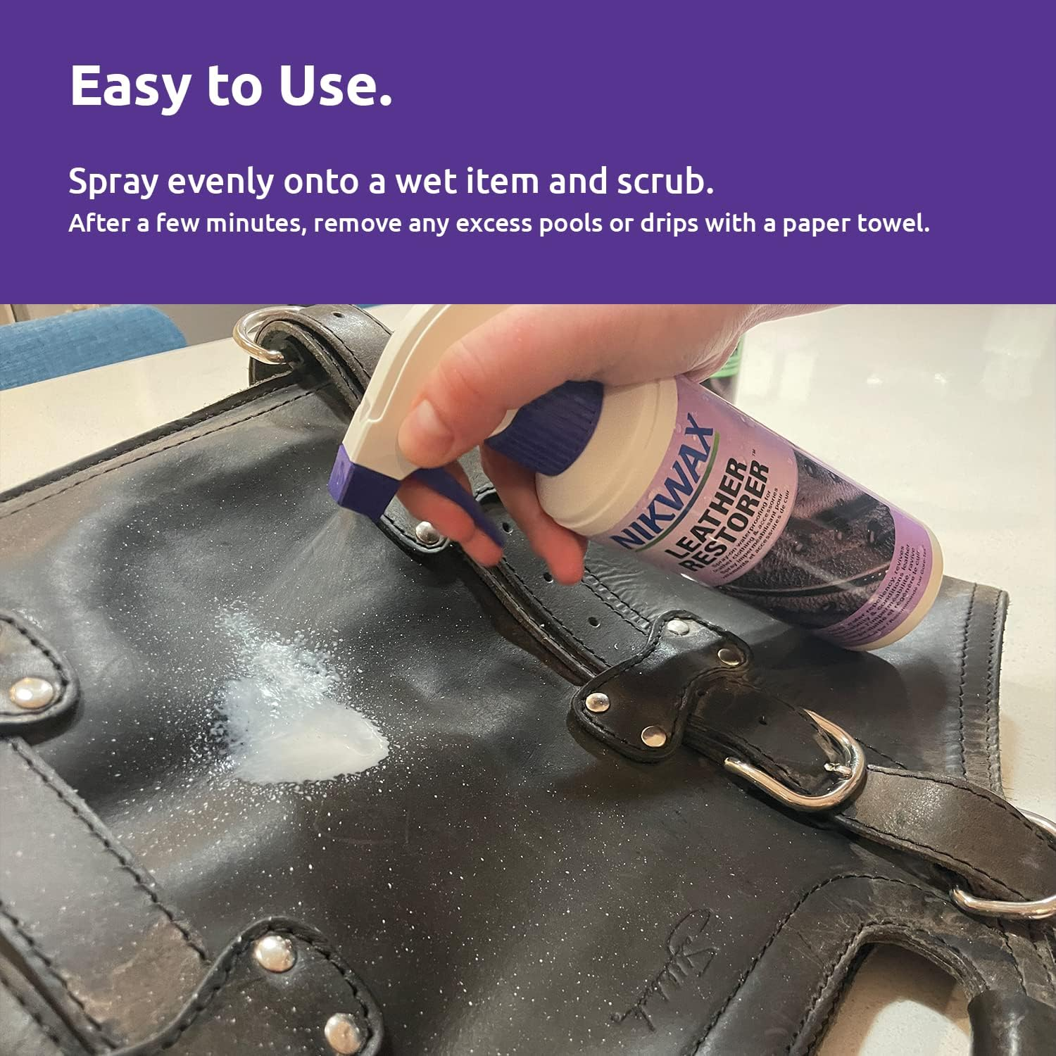 Nikwax Leather Restorer Waterproofing 300Ml image number 4