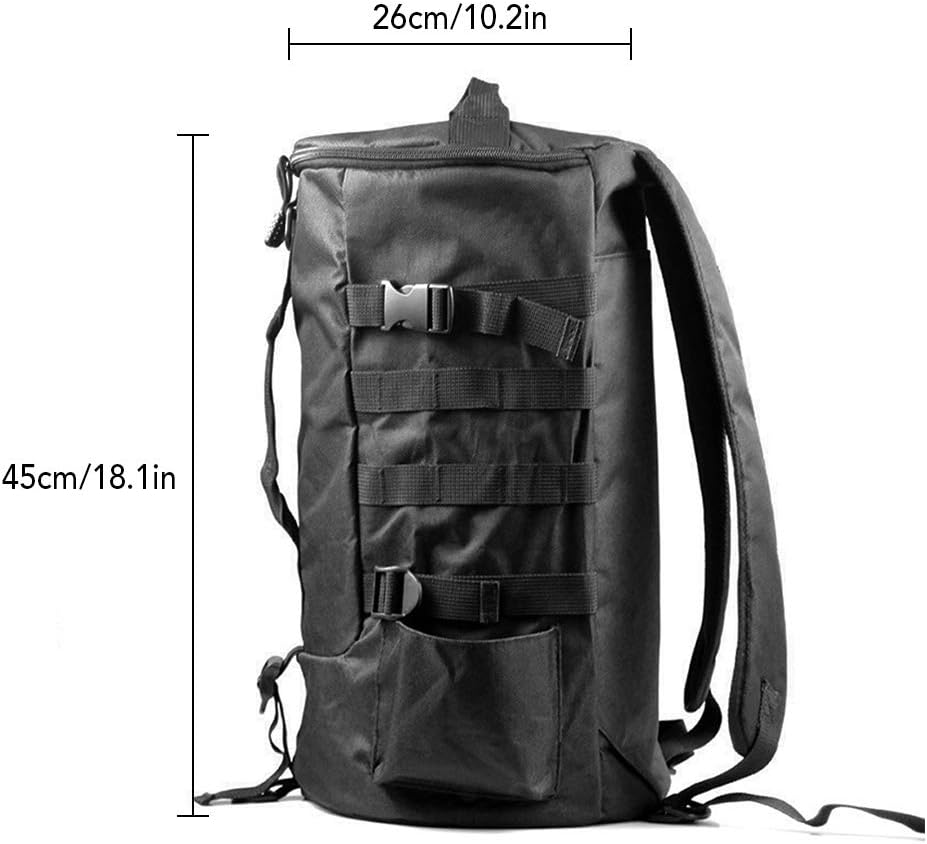 Multi-Functional Large Capacity Fishing Backpack Outdoor Travel Camping Fishing Rod Reel Tackle Bag Shoulder Bag Luggage Bag