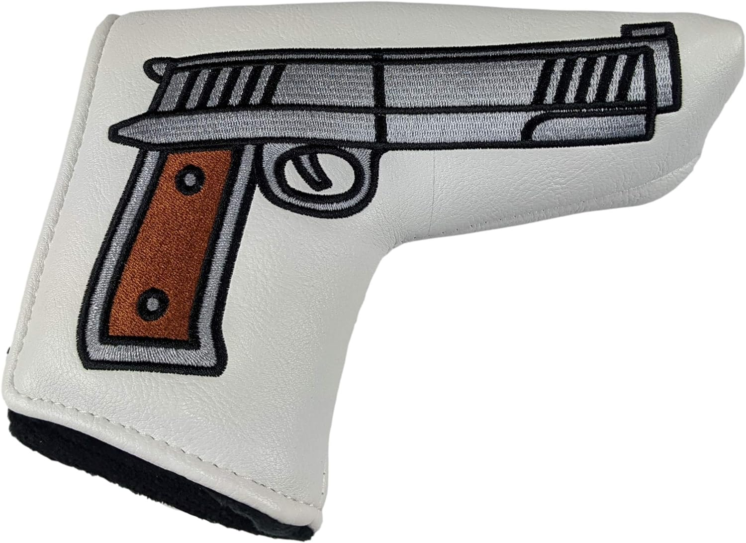 Foretra - Limited Edition Shooter Pistol - Golf Putter Headcover Quality PU Leather Magnetic Closure for Blade Style Putters image number 2
