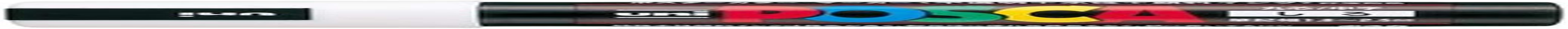 Uni Posca Medium Marker, White (PC5M.1) image number 5