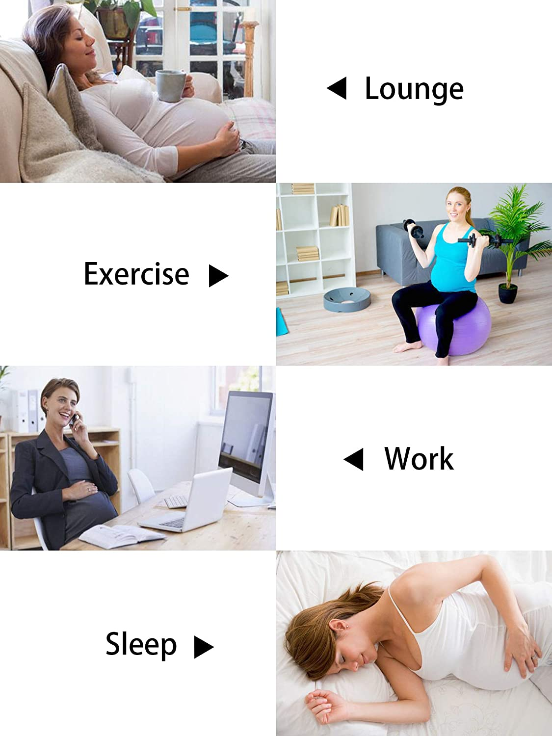 Fitglam Women'S Harem Capri Pants Comfy Cropped Yoga Jogger Workout Lounge Pants image number 3