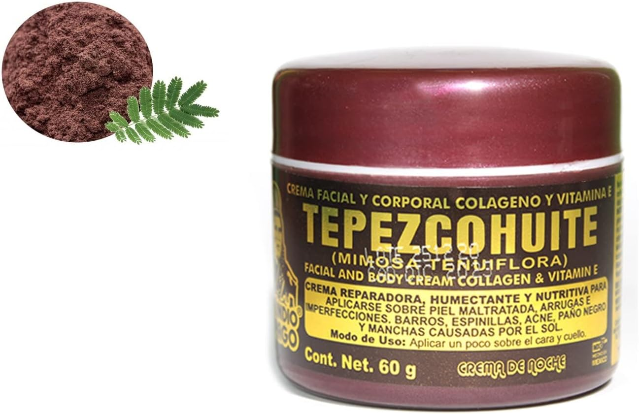 Del Indio Papago Tepezcohuite Cream 60Ml and Tepezcohuite Soap 130Ml