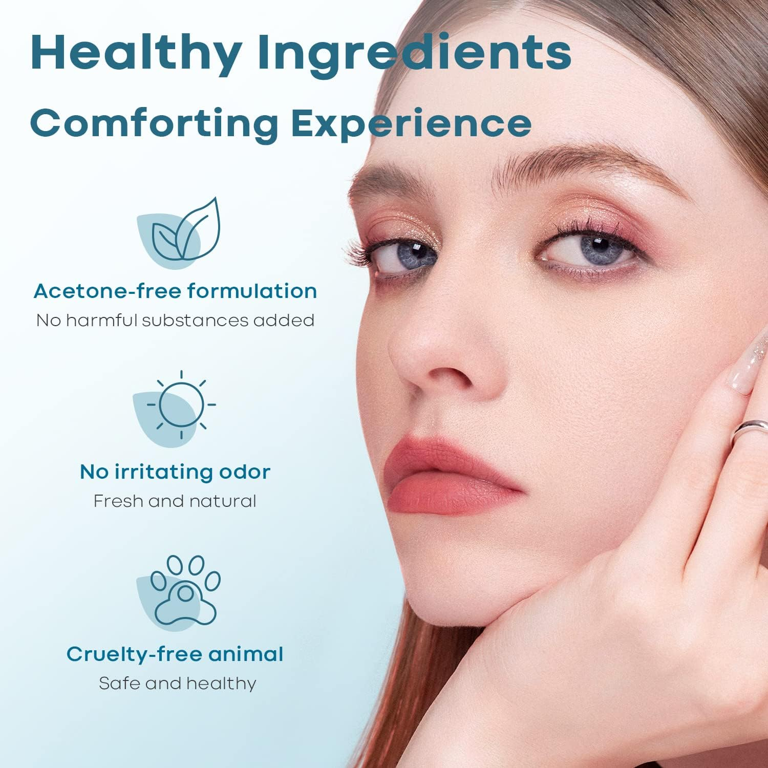 Modelones Poly Nail Gel Kit Slip Solution for Nails 120Ml Extension Set with Dual-Ended Brush Anti-Stick Liquid Brushes Cleaning Smooth Non-Odor Healthy Manicure Easy Spread Beginner image number 6