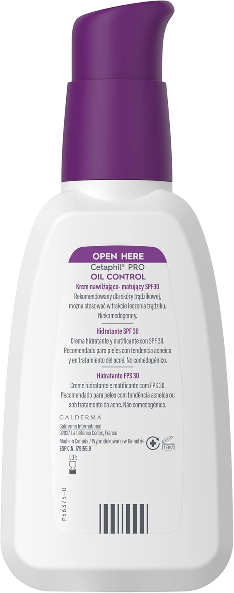 Cetaphil Dermacontrol Fps30 Hidrat 118 Ml, 118 Ml (Pack of 1) image number 4