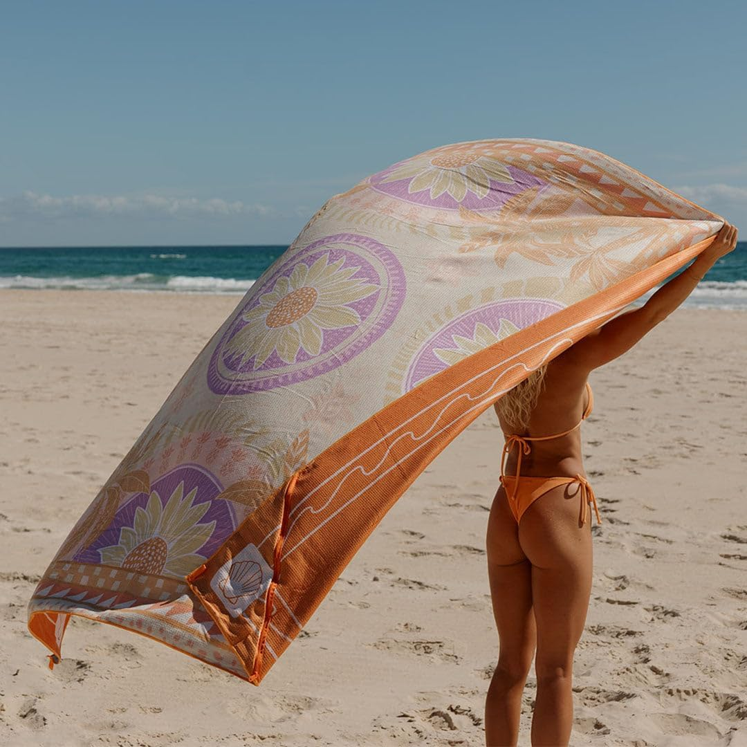 Sand Free Beach Towel | Balabac | Quick Drying Reversible Design (Double Size (180Cm X 160Cm)) image number 2