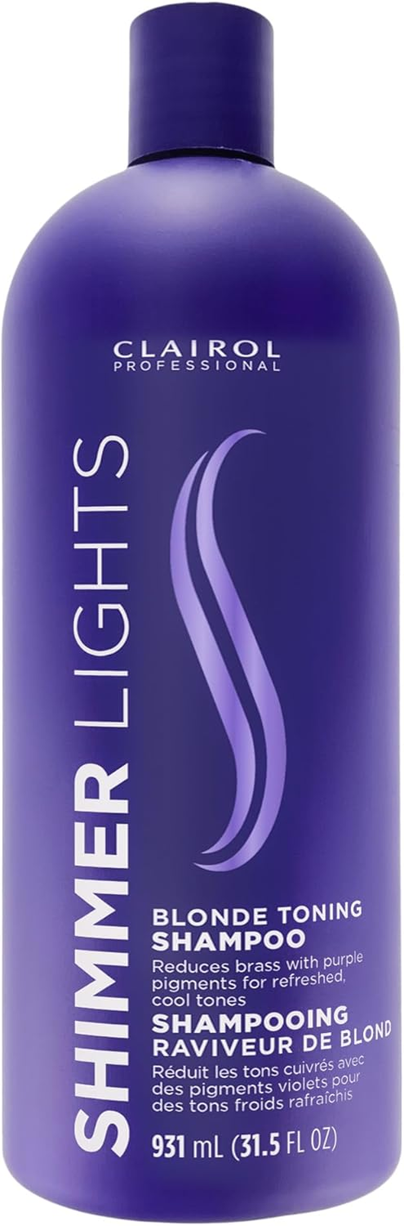 Clairol Shimmer Lights Blonde and Silver Shampoo for Unisex 31.5 Oz Shampoo image number 1