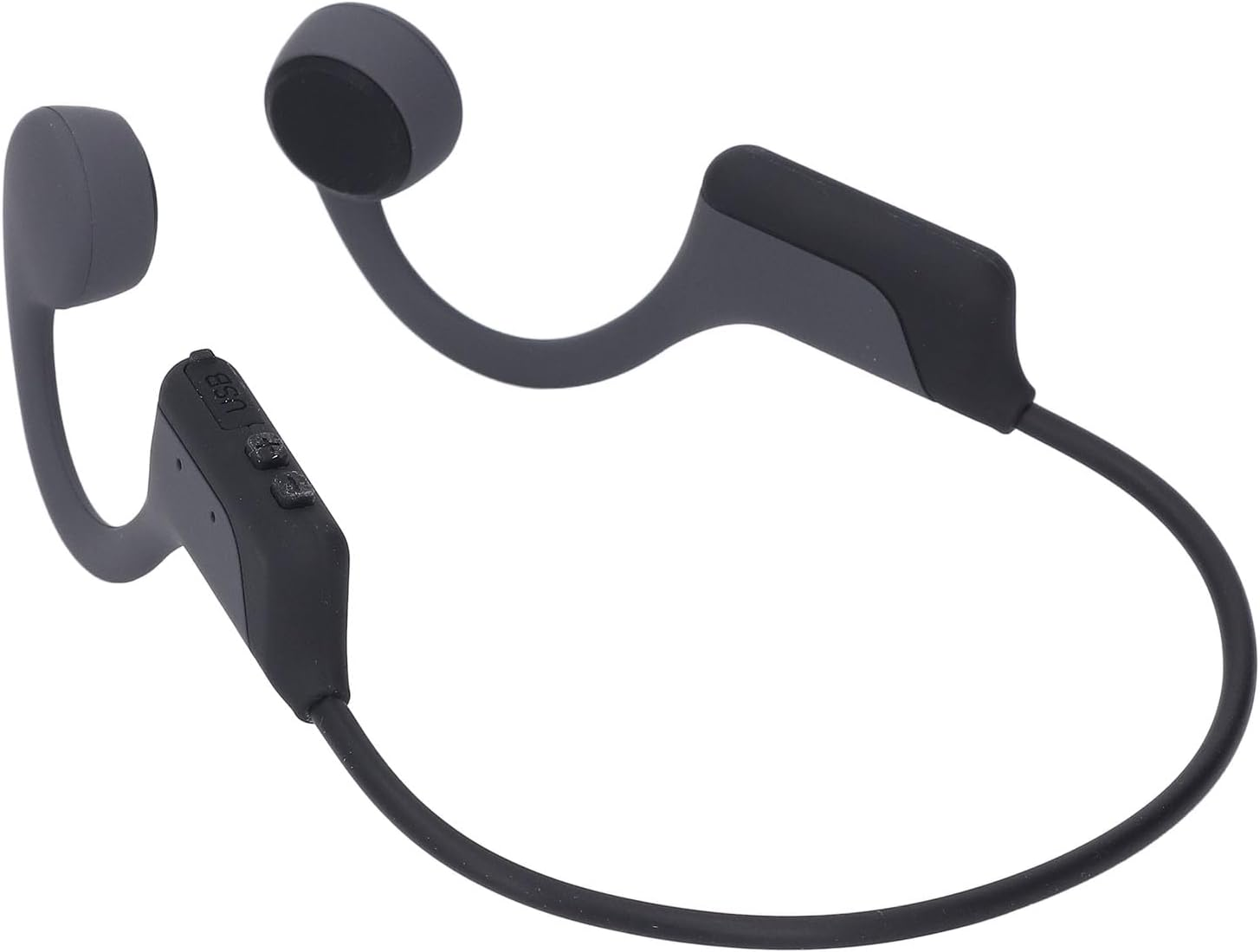 Focket Bone Conduction Headphones, Open Ear Headphones with Mic for Running Cycling Workout Sweatproof Sport Earphones 6Hr Playtime image number 5