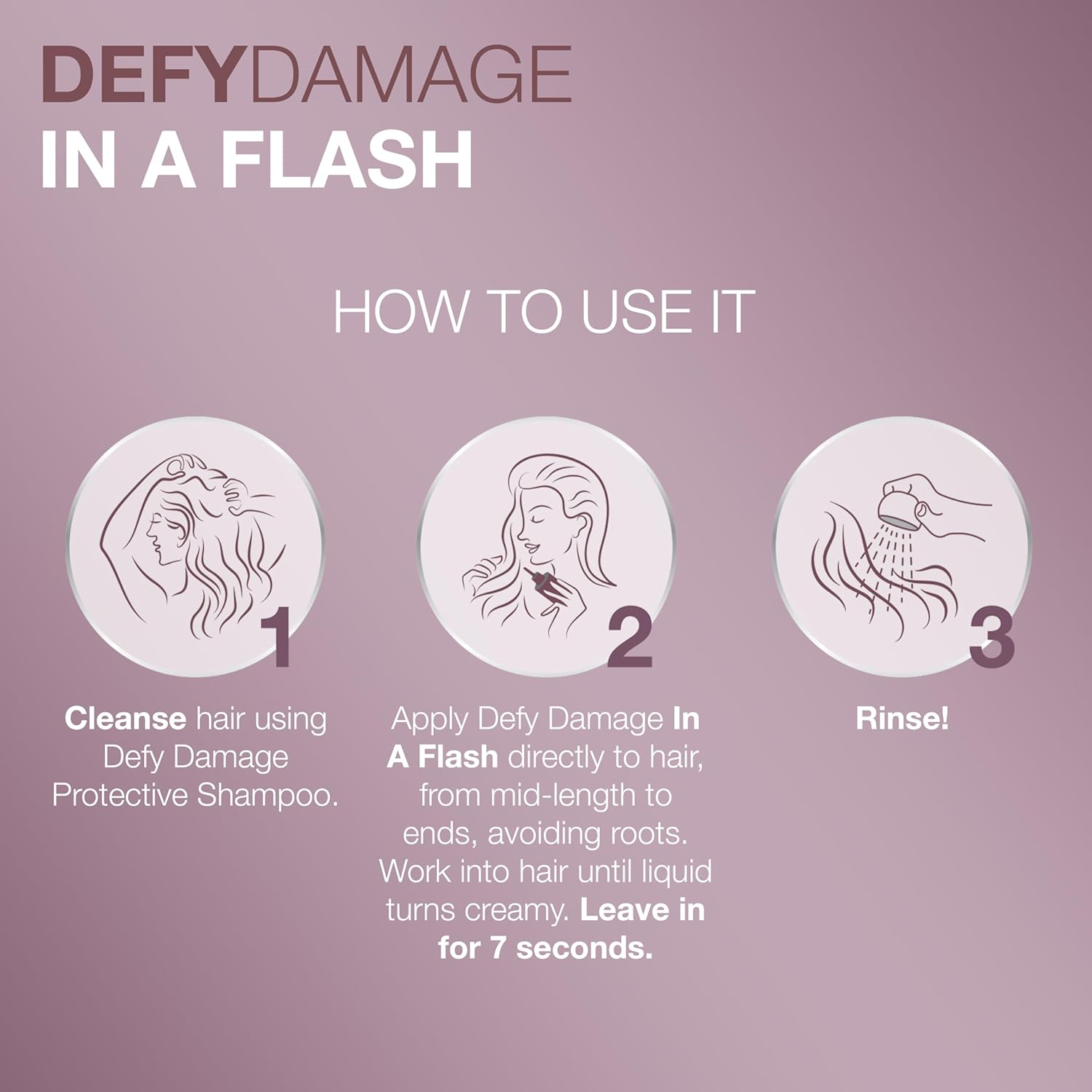 Joico Defy Damage in a Flash 7-Second Bond Building Hair Treatment Mask 200 Ml