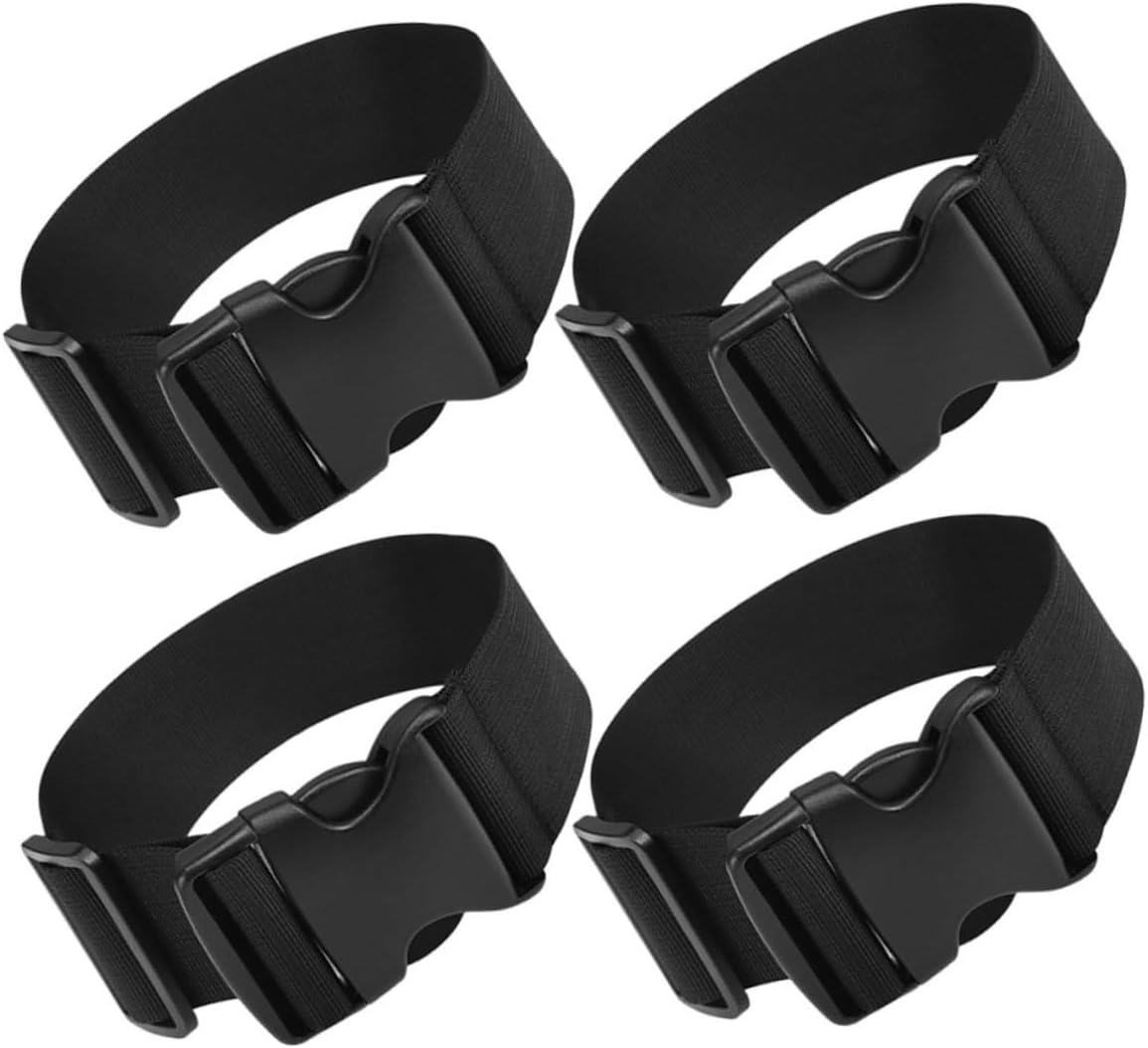 GRIRIW 4Pcs Nylon Buckle Strap Adjustable Luggage Straps for Suitcases Travel Backpack Outdoor Gear Fixing Luggage Belts image number 5