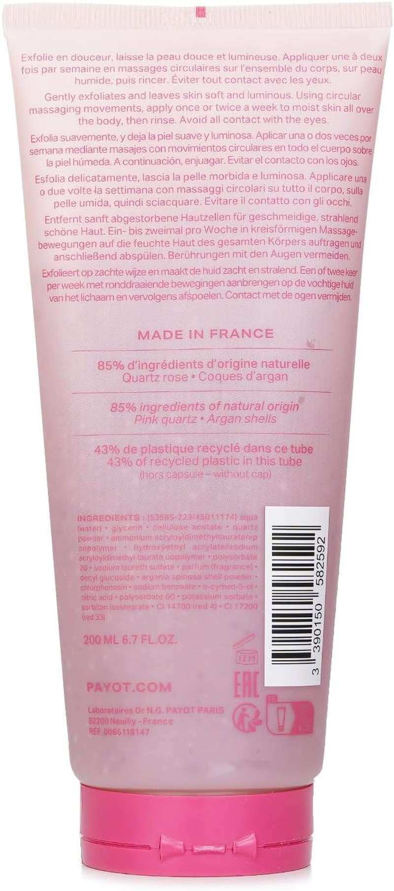 Payot Rituel Douceur Exfoliating Body Granita N/A