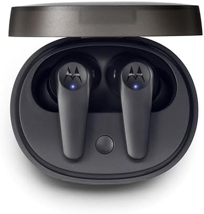 Motorola Buds 600 Headset Wireless Noise Cancelling Technology Snapdragon Sound 6 Microphone Control TATTILE CHIMATE E Music CUSTODIA DI RICARICA Wireless USB-C Black Brand