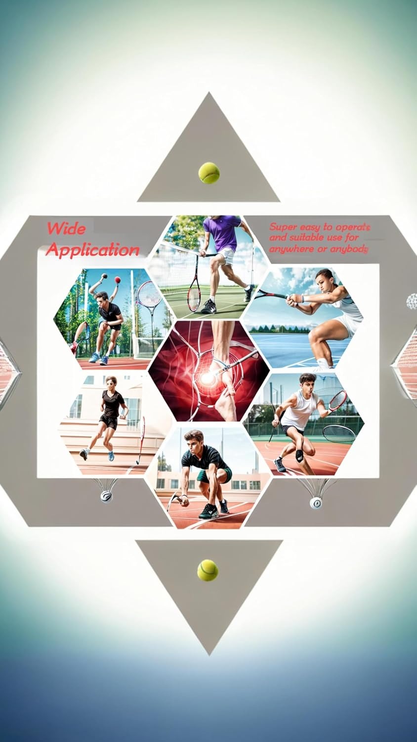 Honwor Elastic Calf Compression Bandage - Stabilizing Leg Sleeve for Men and Women, Joint Pain Relief, Sports - Adjustable Black (4 Pieces, 180 Cm) image number 2