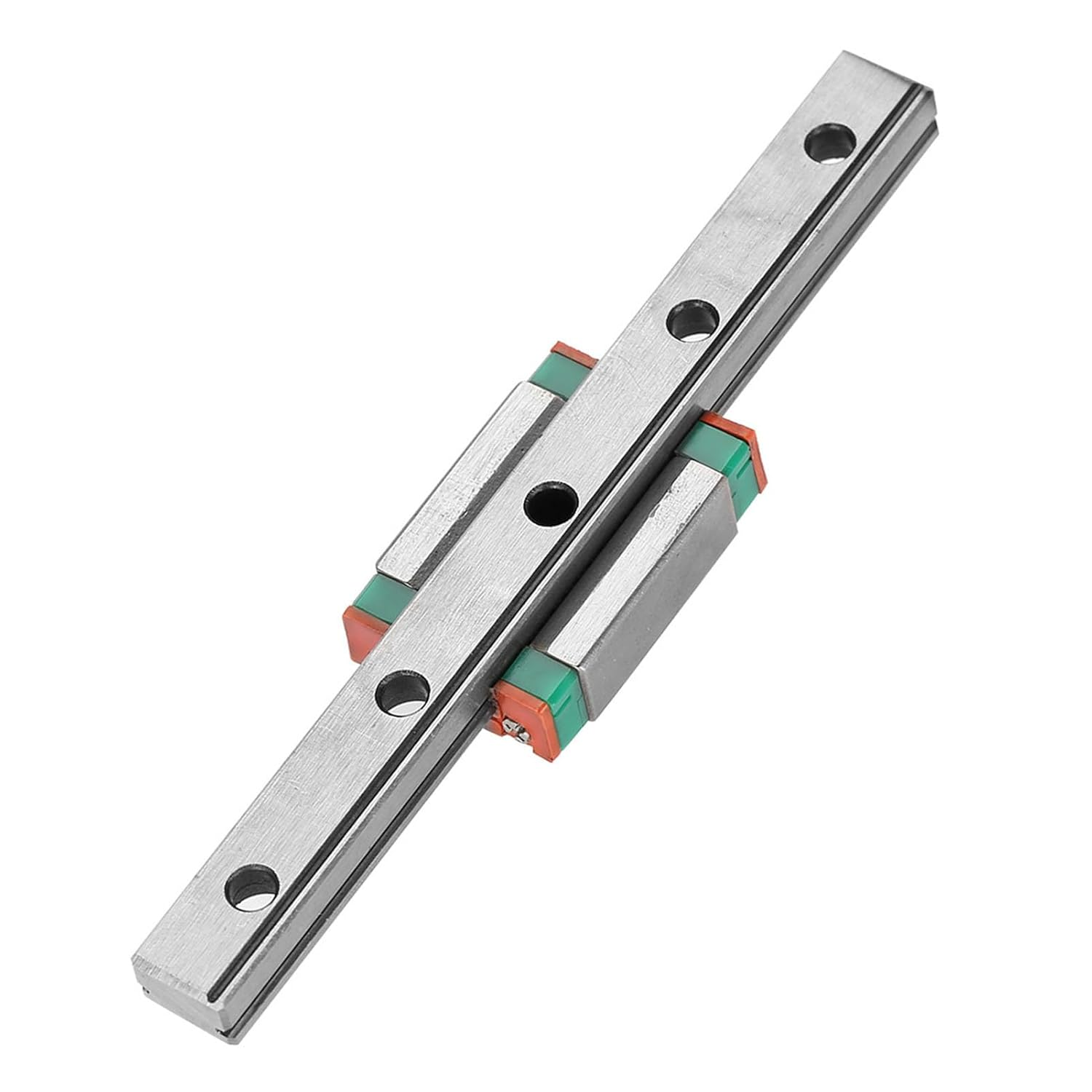 Viagasafamido 9Mm LML9B Miniature Linear Rail Guide, Slide Rail, Small Size & Low Weight, 4-Point Design for Automatic Devices, Storage Steel with Lubricating System (100) image number 3