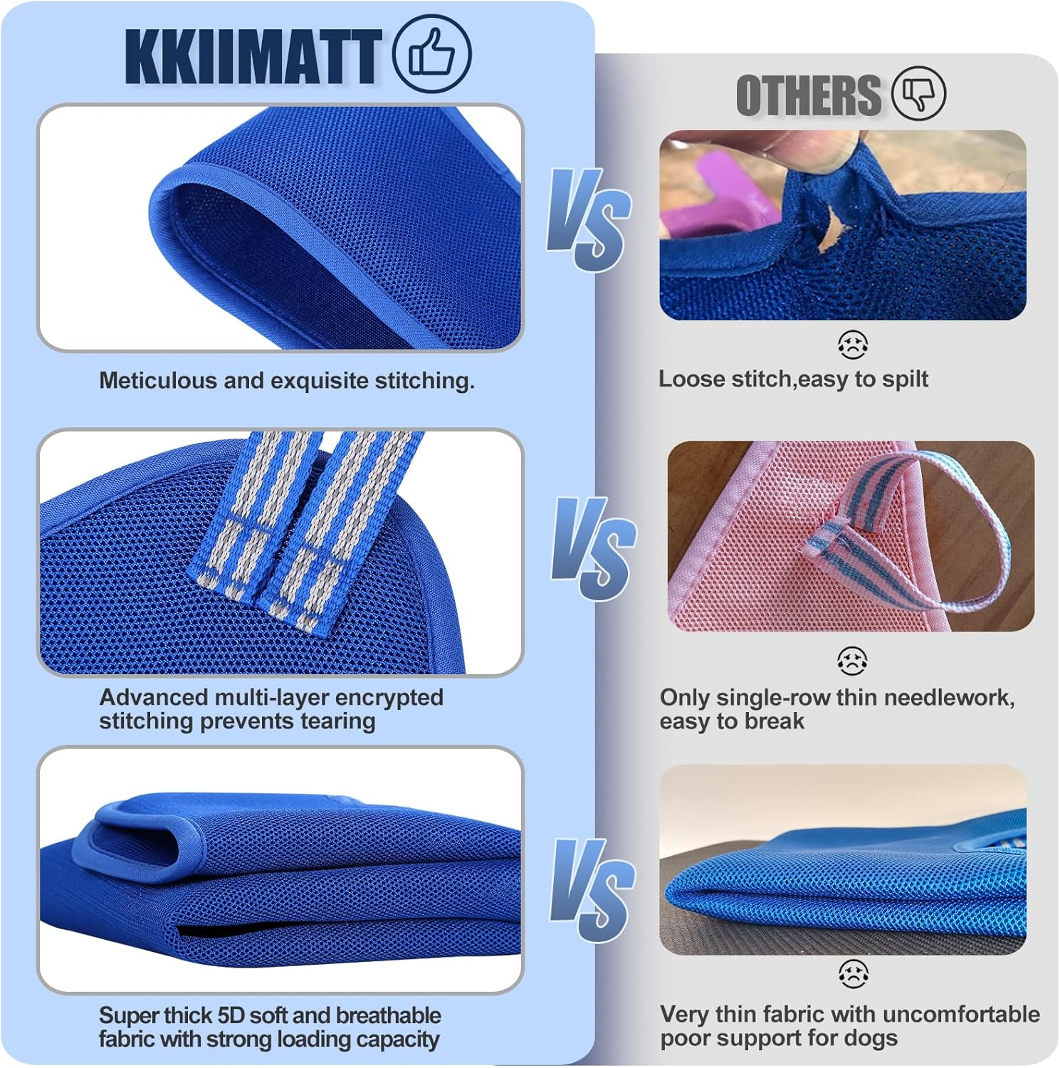 Kkiimatt 10 in 1 Pet Grooming Hammock Harness with Nail Clippers/Trimmer, Nail File,Dog Nail Hammock, Dog Grooming Sling for Nail Trimming/Clipping image number 1
