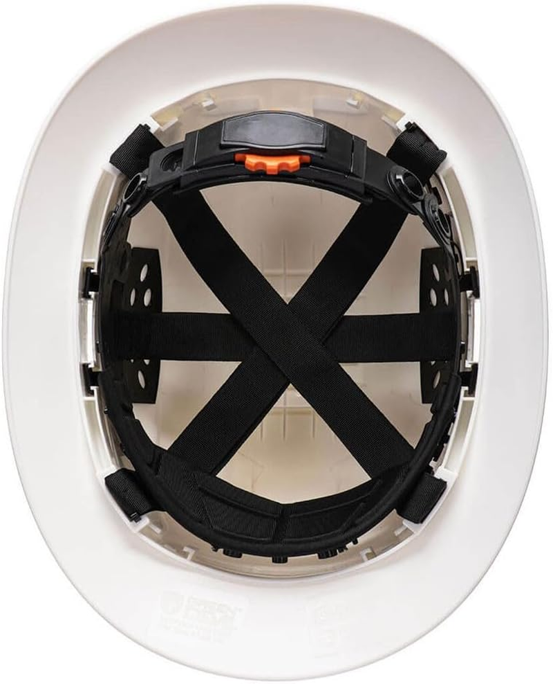 Portwest Full Brim Extra Hard Safety Hat, White image number 1