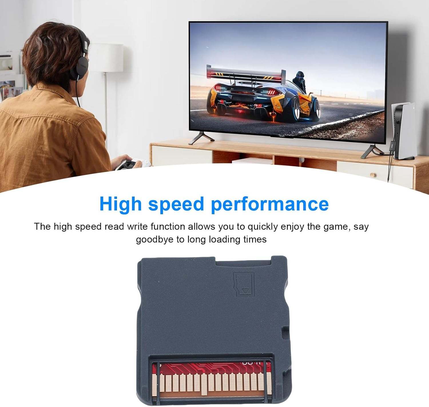 SENECESLI Game Backup Device, Slim High Speed HDD for Backup, High Strength ABS Material Fornds​ NDSL​MD GB GBC FC PCE High Speed Reading Writing Professional Consoles Game Cartridge (WOODHK Black Set) - Wood Hk White Set image number 4