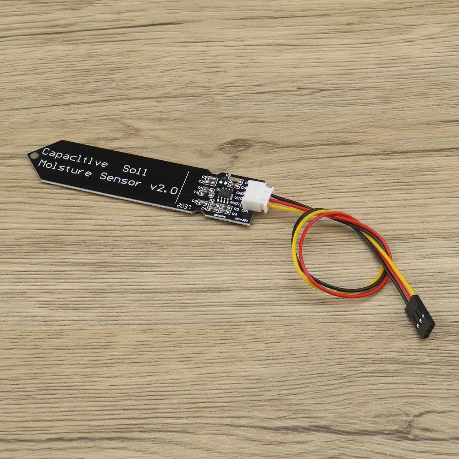 Ecsing 6PCS Capacitive Soil Moisture Sensor Hygrometer Module V1.2 Corrosion Resistant Module PH2.54MM-3P Interface Supports 3-Pin Gravity Sensor Interface image number 6