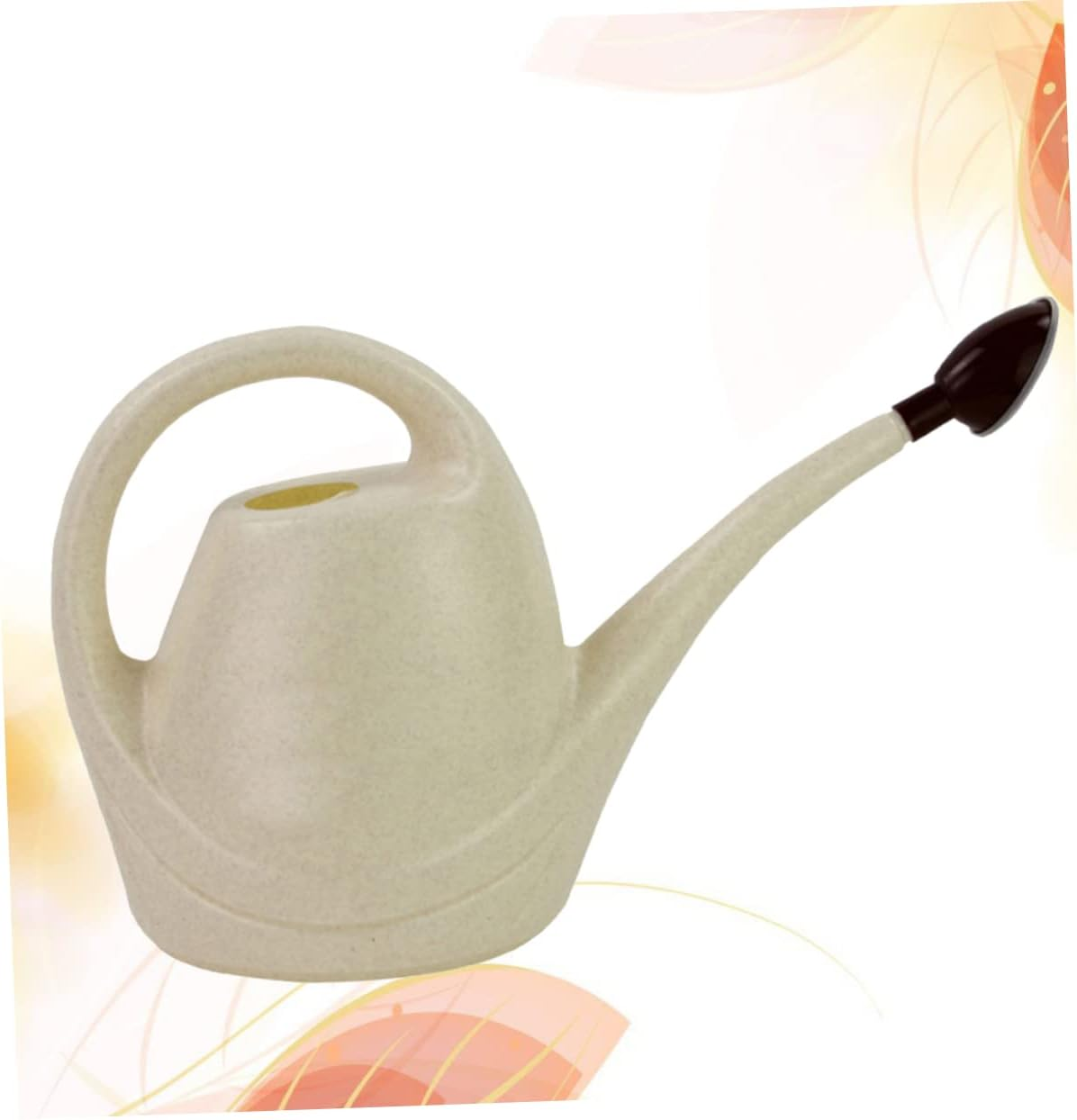 Parliky Practical Spout Watering Can Beige Pot for Indoor and Outdoor Gardening for Watering Plants and Flowers and Leakproof Design image number 1