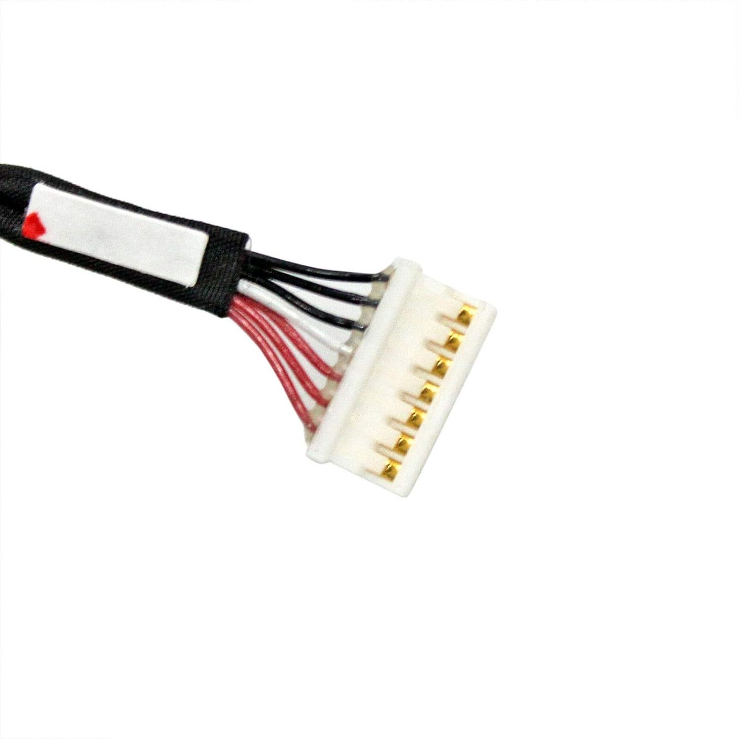 Lefix Replacement for DC in Power Jack Charging Port Socket Cable Dell XPS 15 9550 9560 9570 P56F Precision 5510 M5520 Series,64Tm0 064TM0 AAM00 DC30100X300 DC30100X200 image number 5