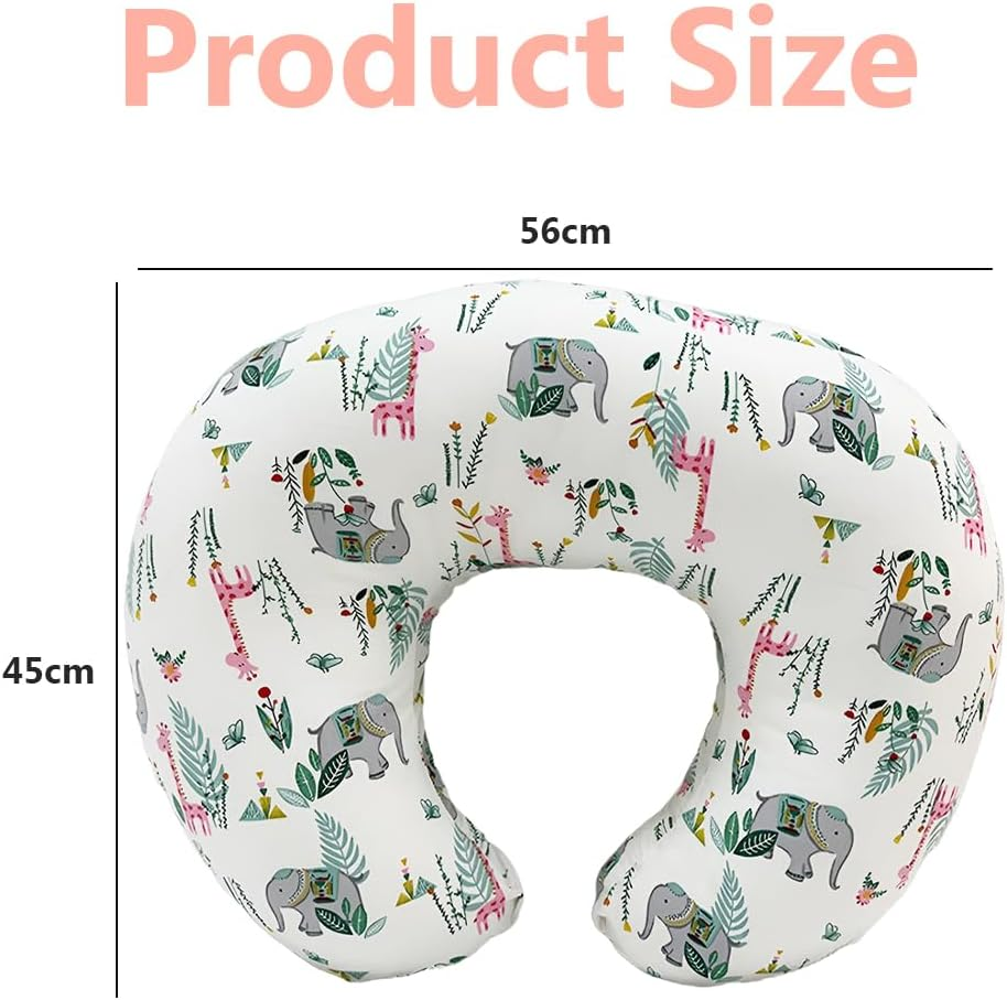 U-Shaped Nursing Pillow, Multi-Purpose Maternity & Travel Pillow, Ergonomic Design Anti-Reflux Pillow, Suitable for Breastfeeding, Office & Baby Support image number 6