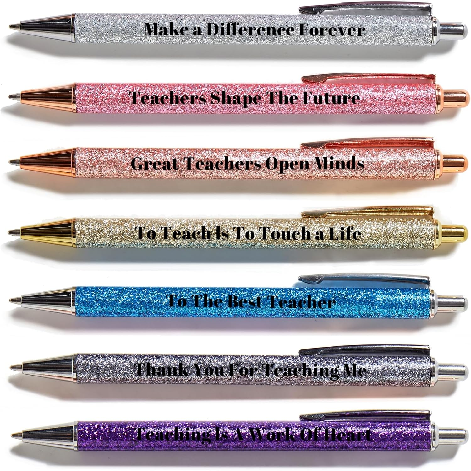 Funny Pens Colorful Ballpoint Pens with Inspirational Quotes and Touch Screen Function Office Gifts image number 6