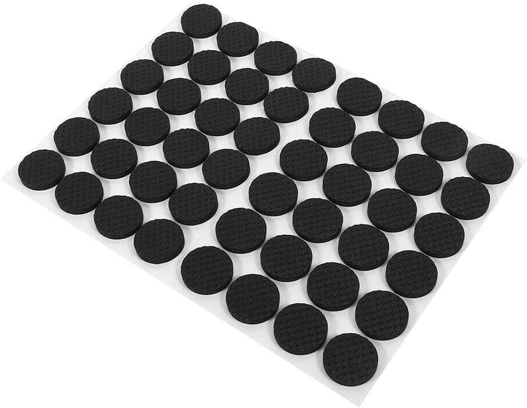 EZONEDEAL Rubber Furniture Pads, Grips for Furniture Feet & Furnitures Pads, Floor Protector for Tiled, Laminate, Wood Flooring - 15 Pieces Floor Protectors (Circle) image number 4