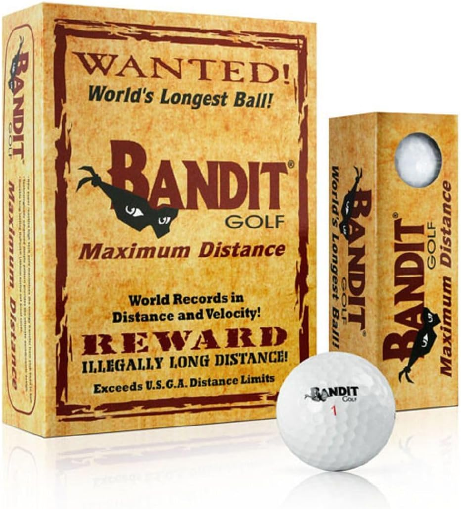 Bandit Maximum Distance Golf Balls image number 2