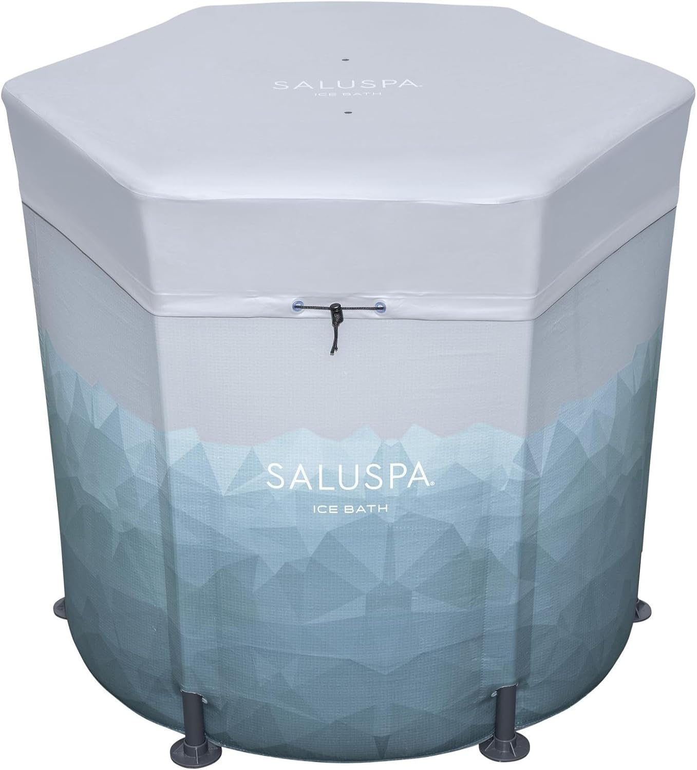 Bestway Saluspa Glacial Dip Cold Plunge Recovery Ice Bath Pod 1-Person (35.5" X 31.5") | round Cold Plunge Tub