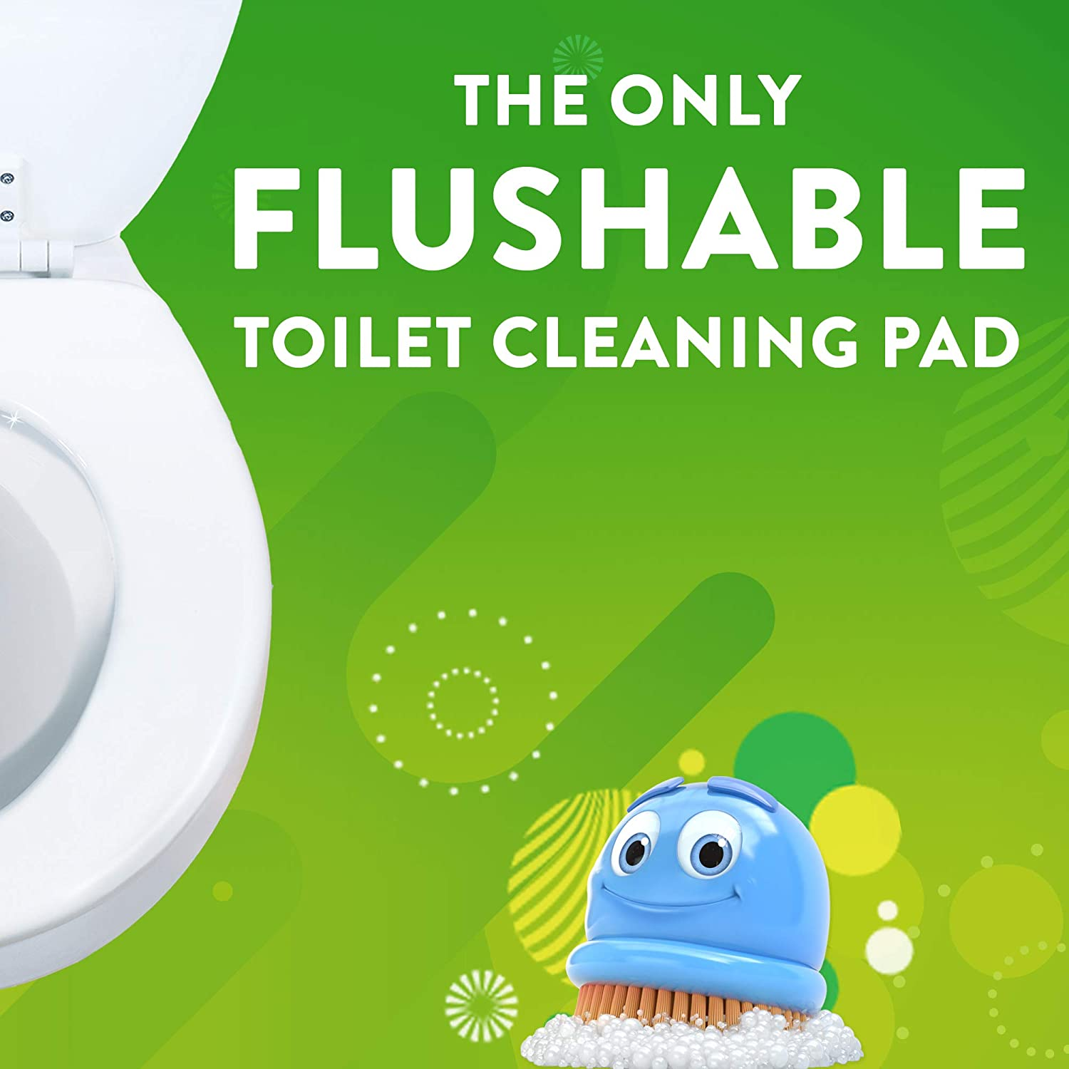 Scrubbing Bubbles Fresh Brush Toilet Cleaning System, Flushable Refill, 20 Ct image number 5