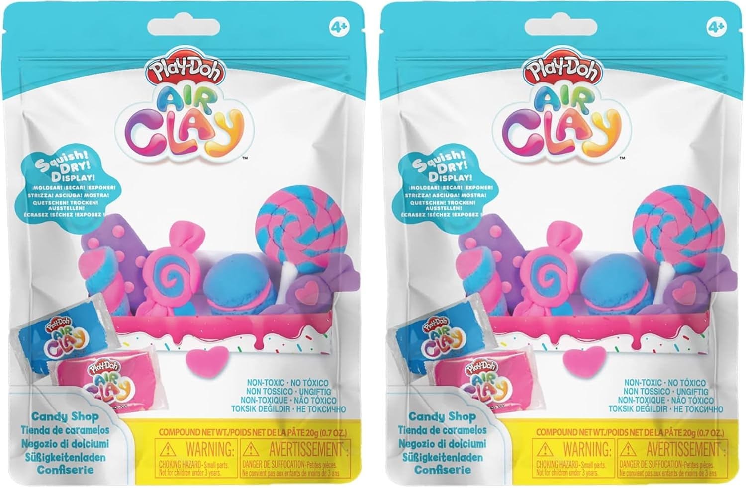 Play Doh Air Clay Foodie Sweets, Sensory and Educational Craft Toys for Kids, Ages 4+ image number 1