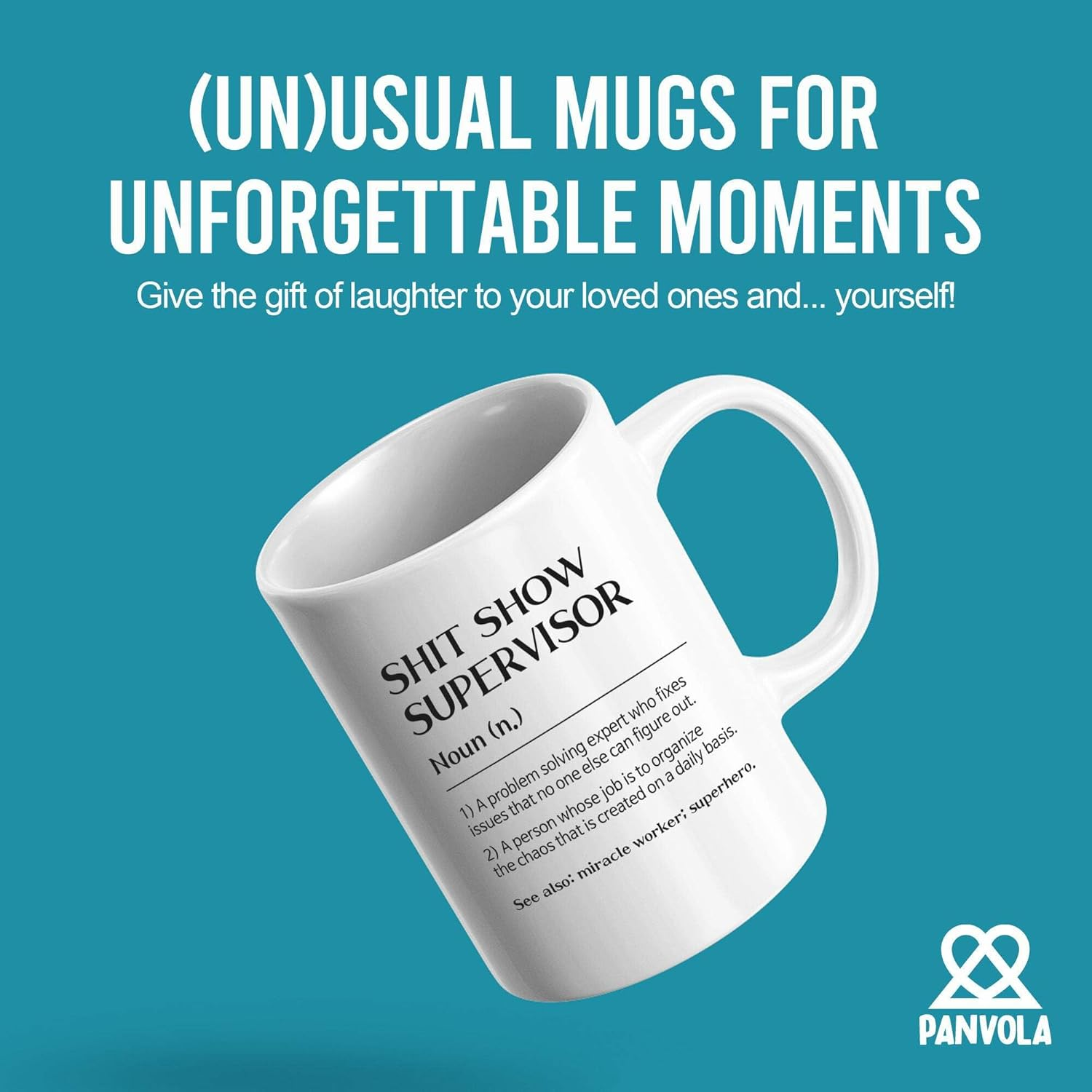 Shit Show Supervisor Definition Mug Coworker Gifts Sarcastic Boss Manager Leader Funny Novelty Drinkware Ceramic Cup 11 Oz White image number 1