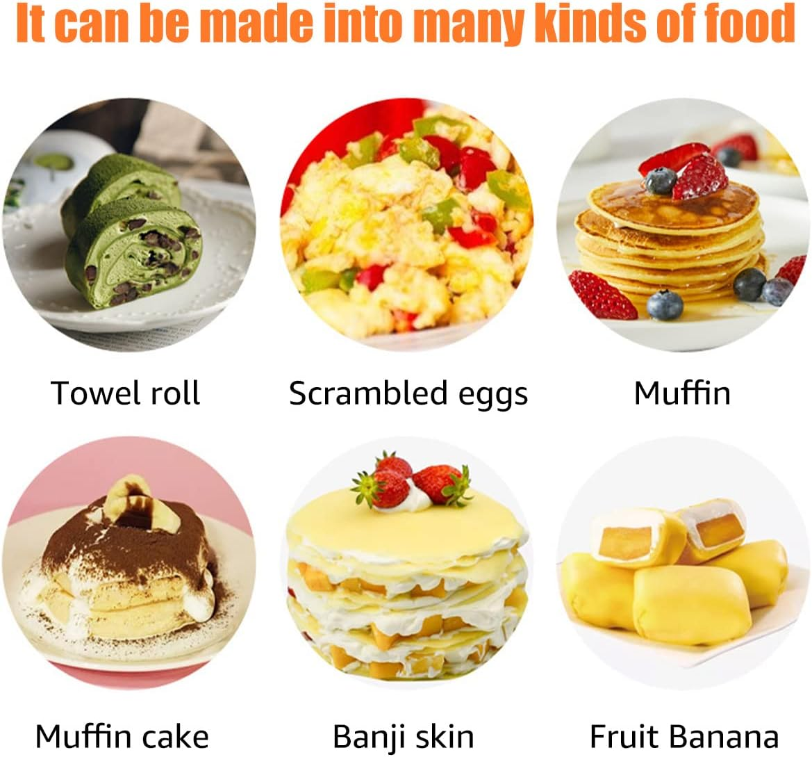 Tamagoyaki Pan with Silicone Spatula and Oil Brush 7.3&times;5.3Inch Non-Stick Japanese Omelette Pan Premium Rectangle Frying Pan Egg Roll Pan Square Cooking Pan Dishwasher Safe image number 3