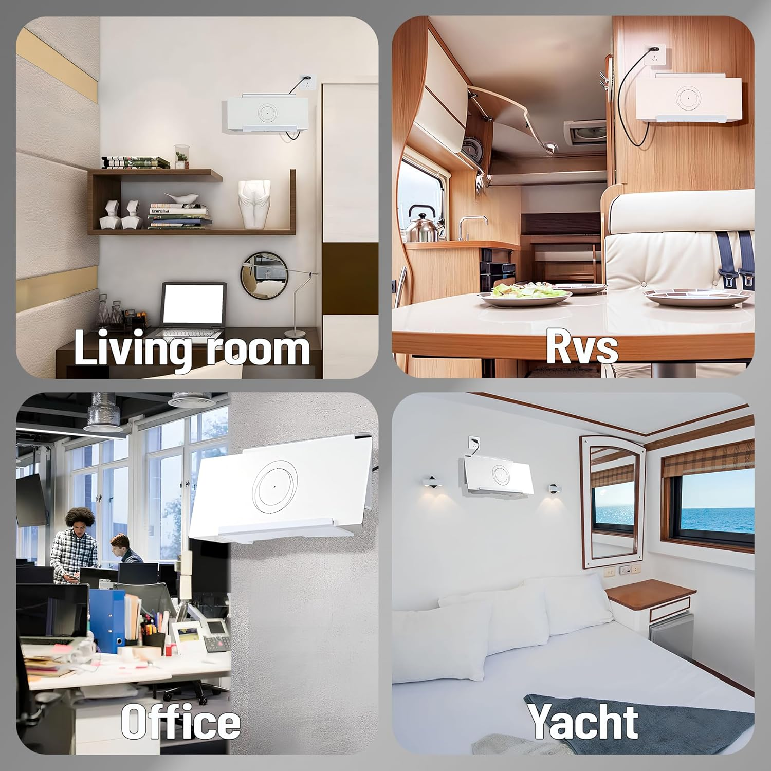 Starlink Gen 3 Mount,Starlink Gen 3 Router Wall Mount,Starlink Internet Kit Satellite, Stainless Steel Starlink Mount for Starlink Router,Starlink Accessories for Home,Office,Rv,Boat image number 5