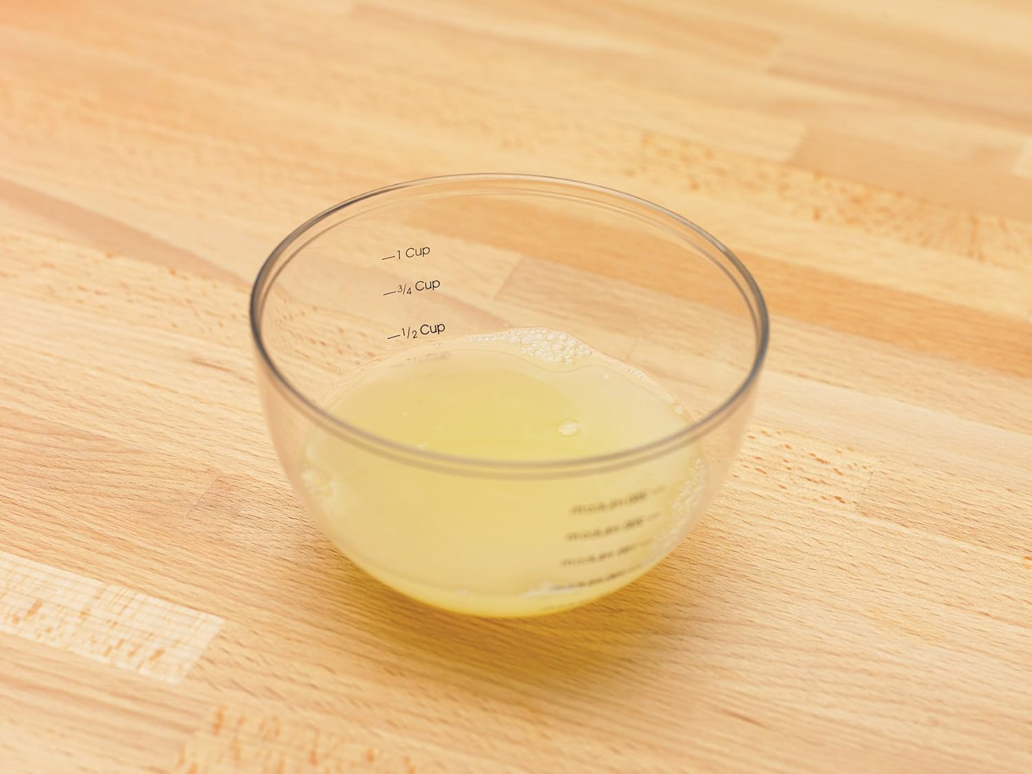 Progressive Citrus Juicer with Strainer for Pulp & Seeds - Multifunctional Measuring Cup | Easy-Pour Spout | Ideal Size to Fit Limes, Lemons and Small Oranges | 1/2 Cup, 8TBSP or 120Ml | Orange/Clear image number 3