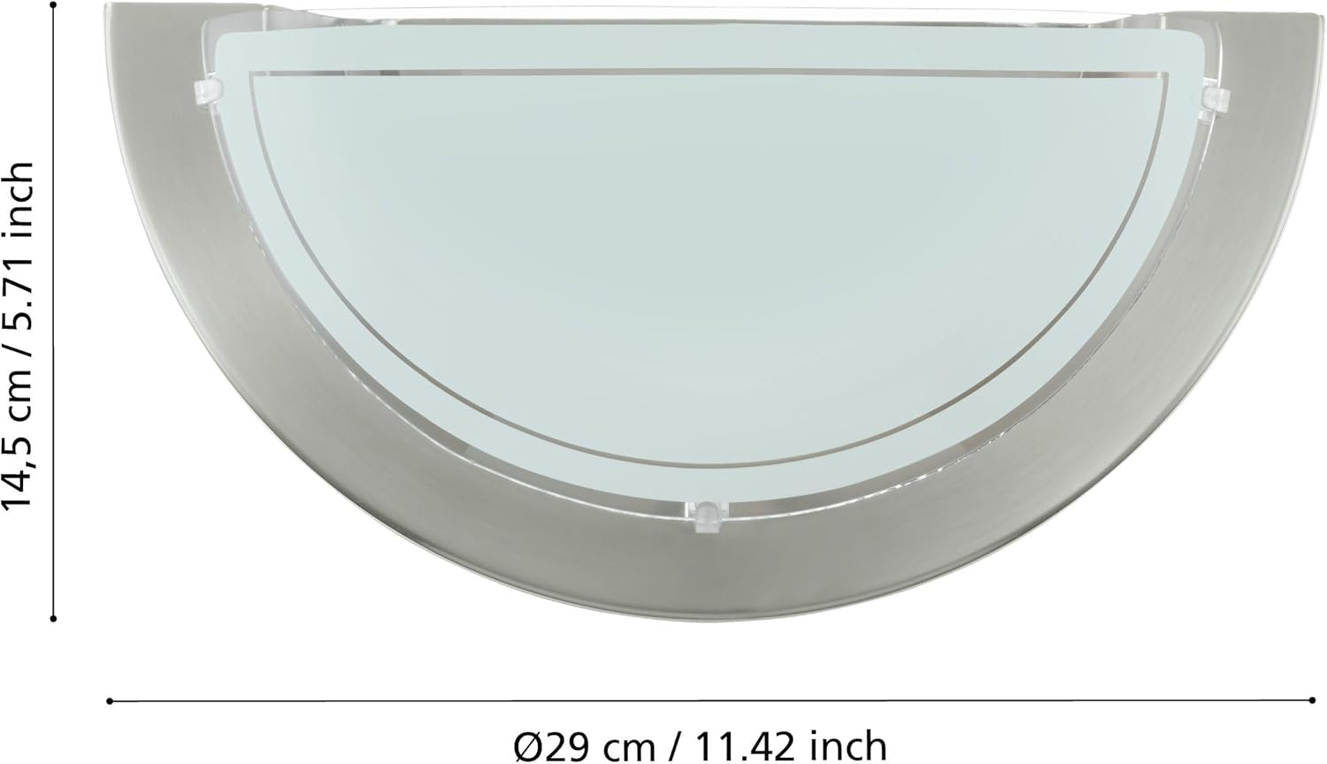 EGLO; My Light; My Style EGLO 83163 Planet 1, Steel, E27, Satin Nickel image number 4